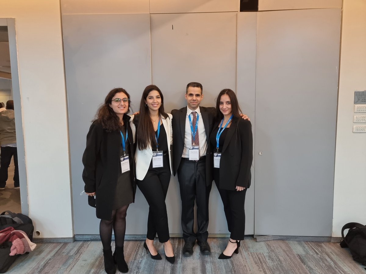 MariaJubran's tweet photo. HNSCC team from (@ShaySharonOMFS Lab and @BalashaLab) is expanding🤗🤗 

We had an amazing opportunity to share and present our exciting research and collaboration, at the annual conference of IAOMFS. 

💪💪💪@MuslehMargo @narmeen_daher 
@OMFS1 @NIH @Head_NeckCancer @EGFRSummit https://t.co/rIlITzwVcW