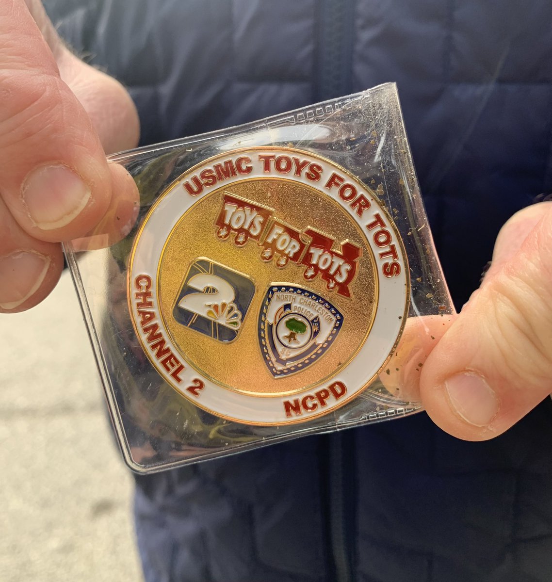 SCDCNews's tweet photo. We filled up the @ToysForTots_USA truck along with a check for almost $5,000 from inmate donations. #Thankful for our employees and inmates who are sharing the #ChristmasSpirit with children across SC. #BetterTogether #WeAreCorrections https://t.co/1OXYMOmwmz