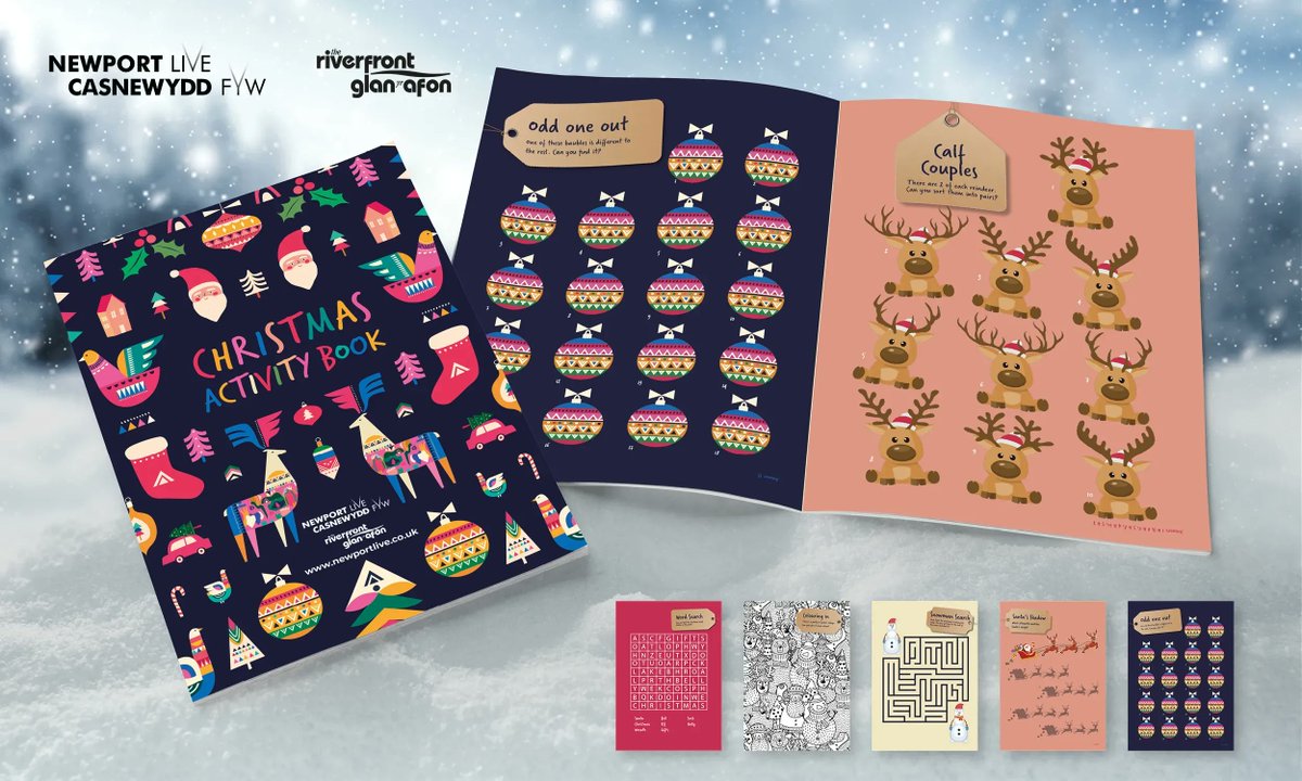 🎅 Looking for activities to keep the children entertained over the festive season?

Our Christmas Activity Booklet is jam-packed with fun activities including spot the difference, colouring sheets and much more, all with a festive theme!
Download now ➡️ buff.ly/3GV891y