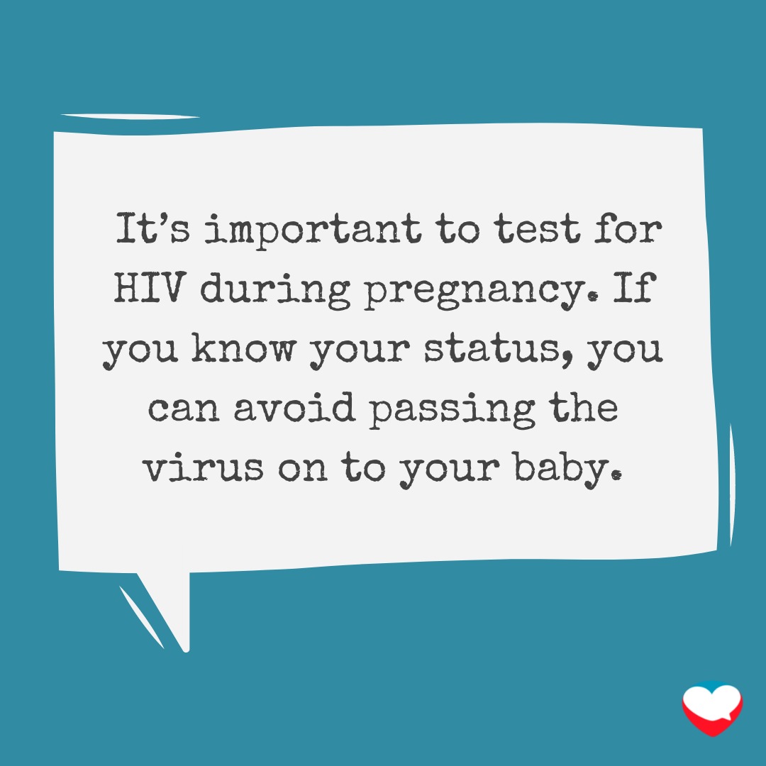 Testing for HIV while pregnant prevents the mother from transmitting HIV to the baby.

#TestingTuesday
@lovemafrica