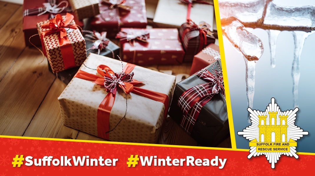 SuffolkFire's tweet photo. Christmas dinner, wrapping presents, decorating your home – there’s lots to think about leading up to the big day! 🎄🎁

But one thing @SuffolkFire urges is that Suffolk residents put fire safety at the top of their Christmas lists this year. ✅

#FireSafeChristmas #WinterReady https://t.co/mc4ArY6M53
