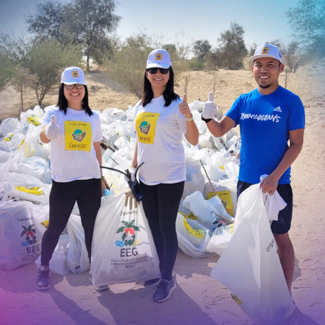 dutweets's tweet photo. We collected hundreds of kilos of litter in Al Qudra.
This waste takes many years to decompose & is sometimes consumed by animals that mistake it for food. 🥺
Let's buy fewer things that result in waste & leave no litter behind on your next visit to the desert. ⛺️
#CleanUpUAE https://t.co/FWnGAiijzt