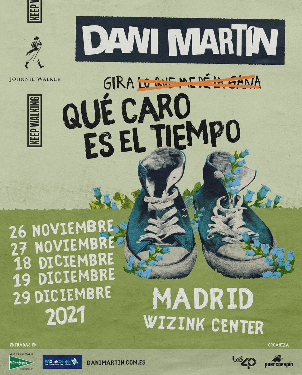 MovistarArenaEs's tweet photo. ¡El 5º concierto de @_danielmartin_ en el #WiZinkCenter este año es hoy! Si vienes a disfrutar en directo de este día de récord, recuerda localizar el acceso que corresponde a tu entrada y los horarios estimados:

Apertura- 19:30h
Comienzo-  21:30h https://t.co/ASQNSW76J6