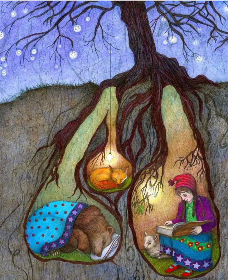 NetwrkWellbeing's tweet image. Beautiful artwork by Jessica Boehman on Instagram: buff.ly/3pWRX9f, reminding us on this #WinterSolstice to take some time to go inwards, rest and embrace the darkness.
Happy Solstice!
#Wellbeing #RestAndReflect #Winter