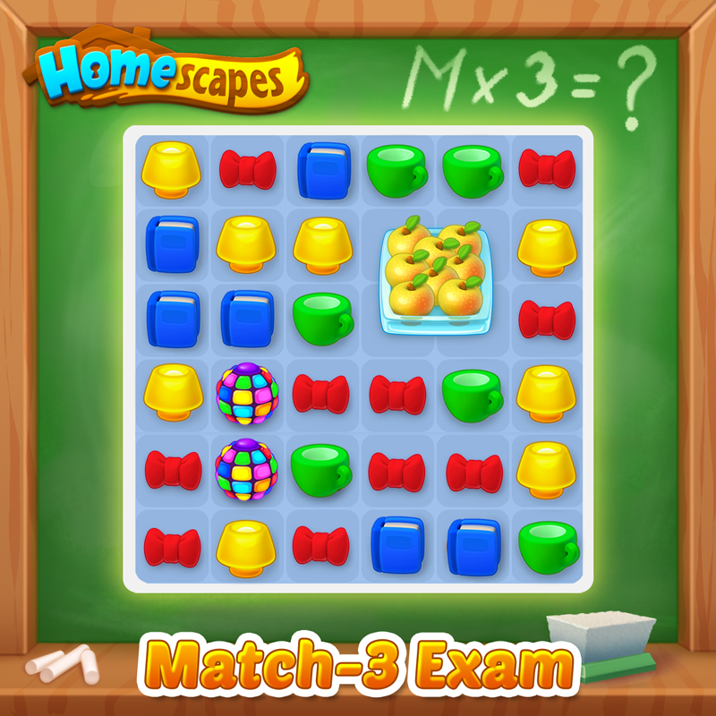 Homescapes on Twitter "Calling all match3 guru! 💡 If you combine the