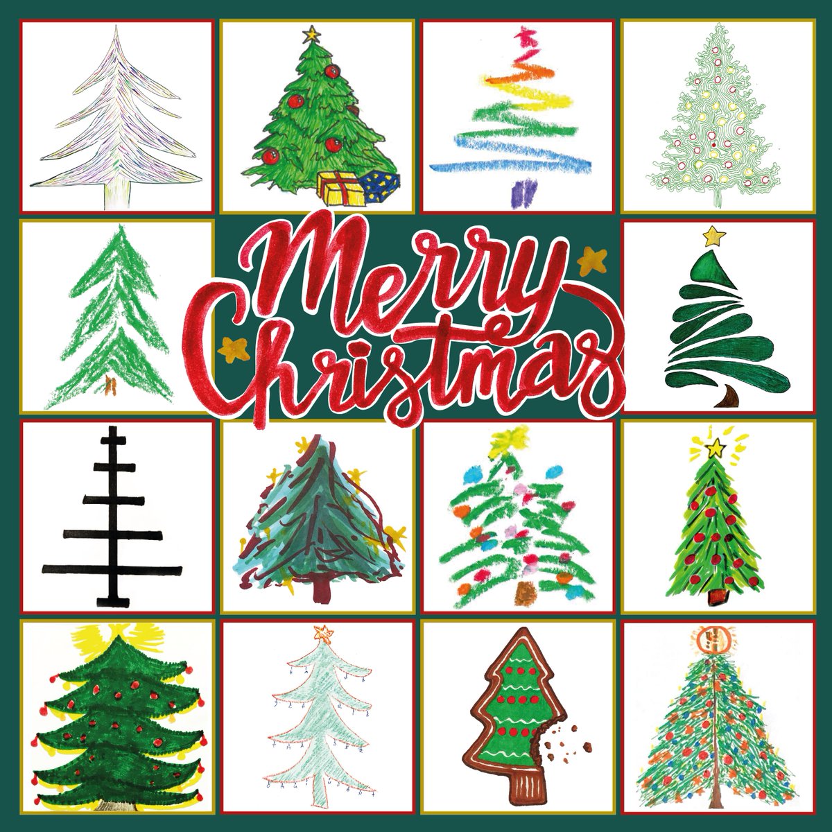 Hello_uIntent's tweet photo. We wish you a Merry Christmas and a Happy New Year for you and your loved ones! 🎄🌠 Take a look at these wonderful Christmas trees drawn by our team and guess who is the artist 😃

👇 See the solution is in the comments!

#christmas #trees #drawing #holidays #artist #team https://t.co/o937HE1v2v