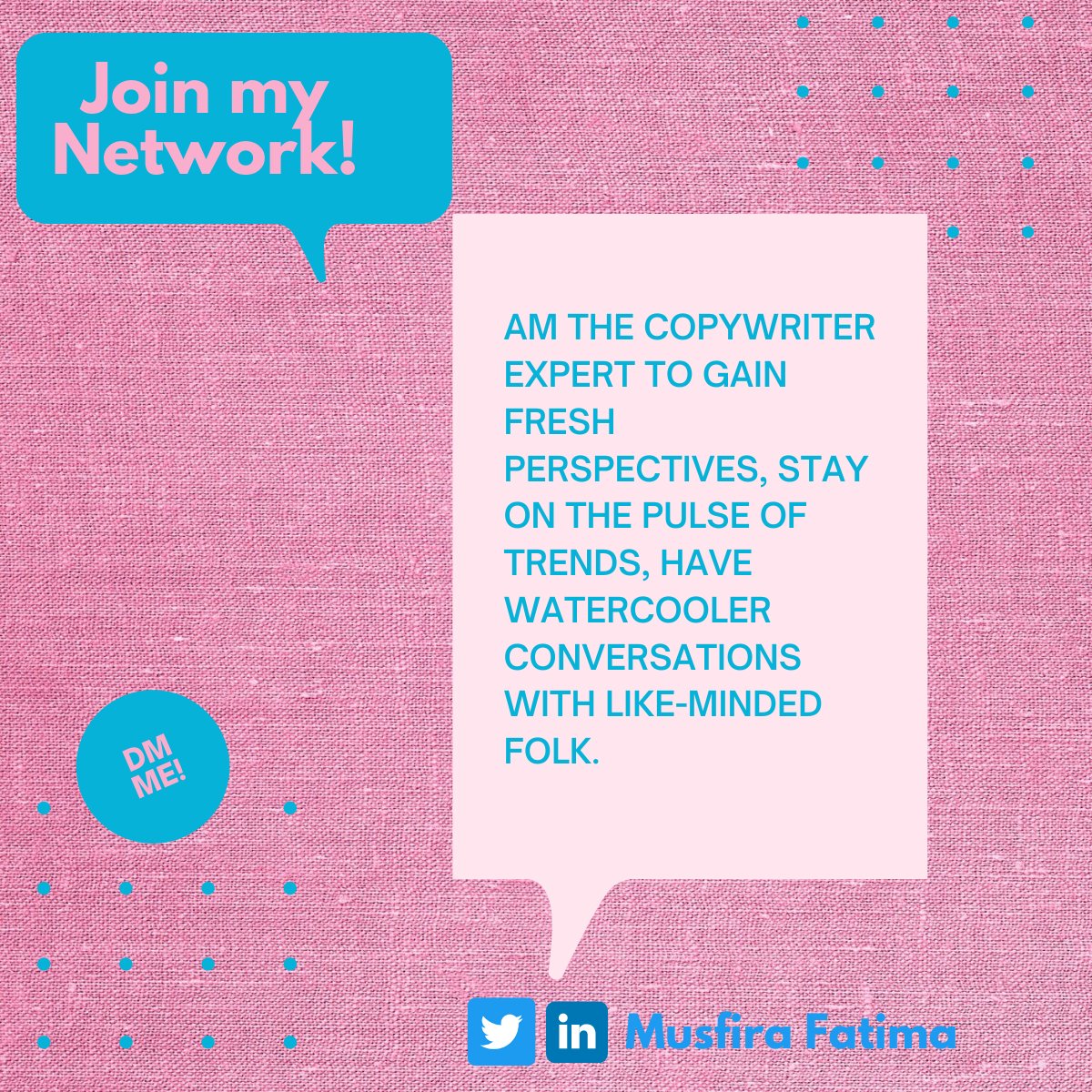 MusfiraFatima10's tweet photo. Follow @MusfiraFatima10🤝
 
DM me for any queries, I'm happy to refer you for any future works. :)
 
Email: musfirafatima3284@gmail.com 📩

#content #writing #linkedincreator #linkedin #copywriter
#b2b #linkedininfluencer #socialmedia #entrepreneur https://t.co/5ROQAwGVPO