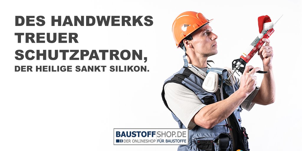 baustoffshop_de's tweet photo. 🎅Der heilige Sankt #Silikon… was hat er nicht schon für Wunder vollbracht? 😉 https://t.co/kzKYttBRYV