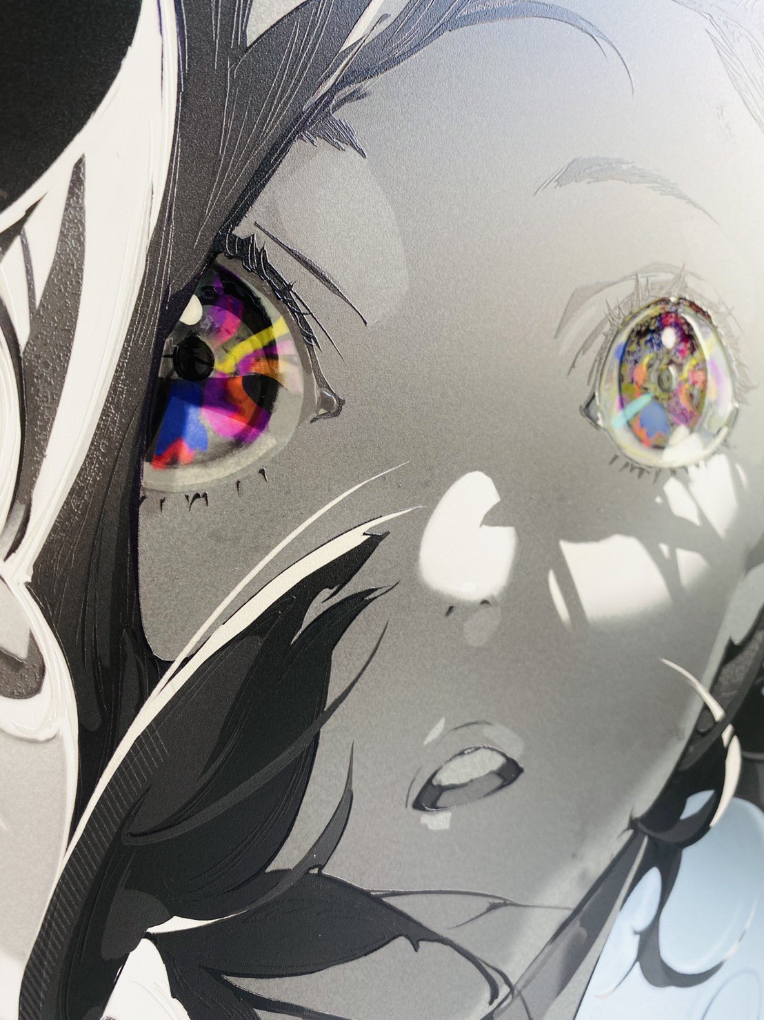 米山舞 『SEE YOU』 直筆サイン入り アクリルUV印刷複製原画 米山舞 yoneyama mai 『SEE YOU』 直筆サイン入り