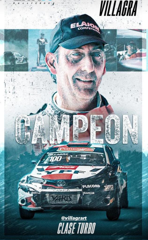 Hoy en #DerrapeDeCampeones el flamante monarca del <a href="/CARXRallycross/">CARX Rallycross</a> <a href="/coyotevillagra/">Federico Villagra</a> 14 hs en la App de <a href="/Campeonesnet/">Campeones 🦅</a>