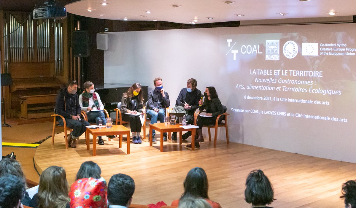 L'écologie démultiplie l'étendue de ce qui fait nourriture: nous en avons discuté le 8 décembre dernier dans cette table ronde que j'ai animée sur les métamorphoses et hybridations de l’art et de l’alimentation dans les territoires <a href="/citedesarts/">Cité internationale des arts</a> #LaTableetleTerritoire #ecologie