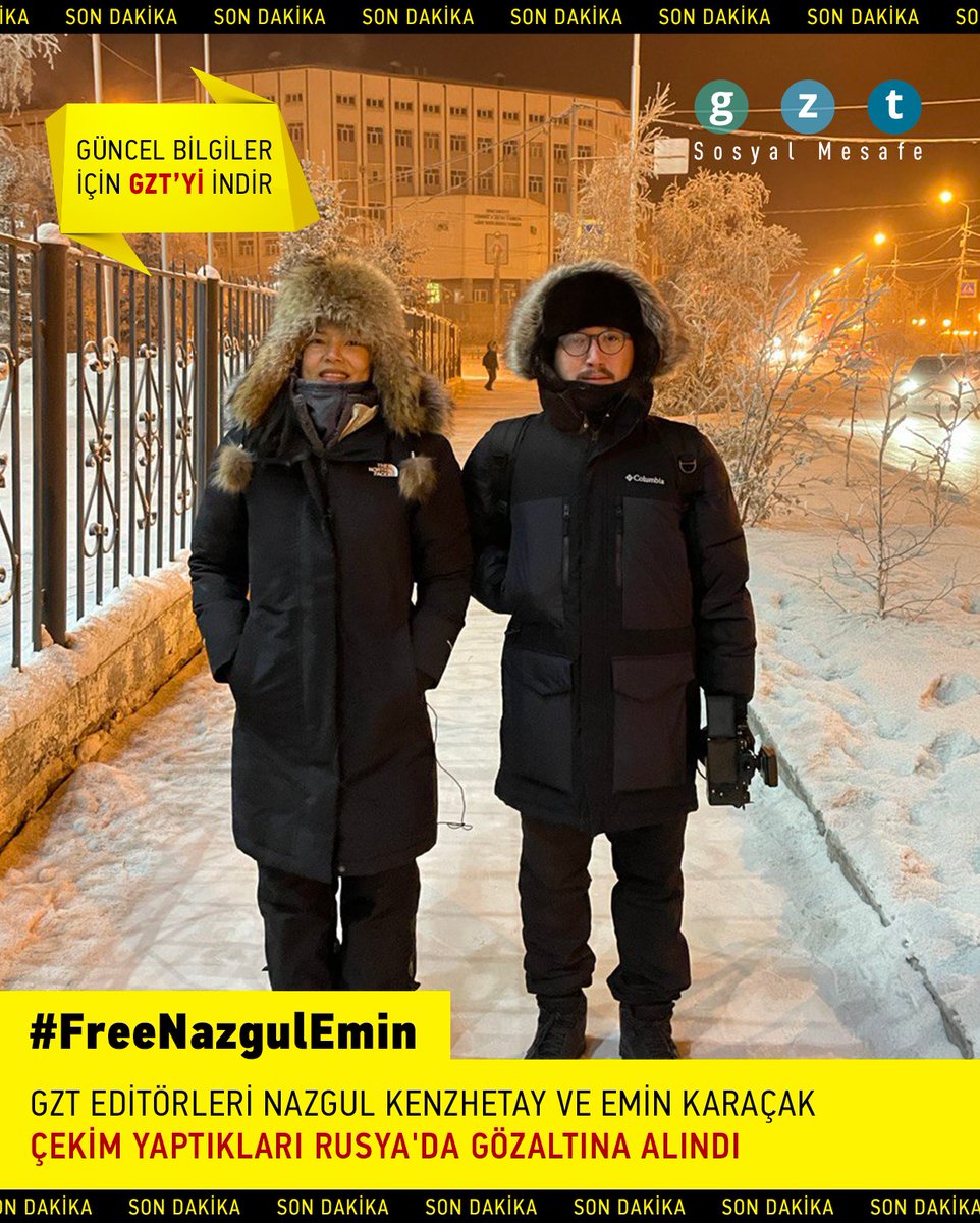 gztcom's tweet photo. #FreeNazgulEmin Editörlerimizin eşyalarına en kondu, bütün verileri gizlice silindi ve kendilerine 'casusluk' suçlaması yöneltildi

https://t.co/ckPuCe8zOO https://t.co/lF4F0xWp6o