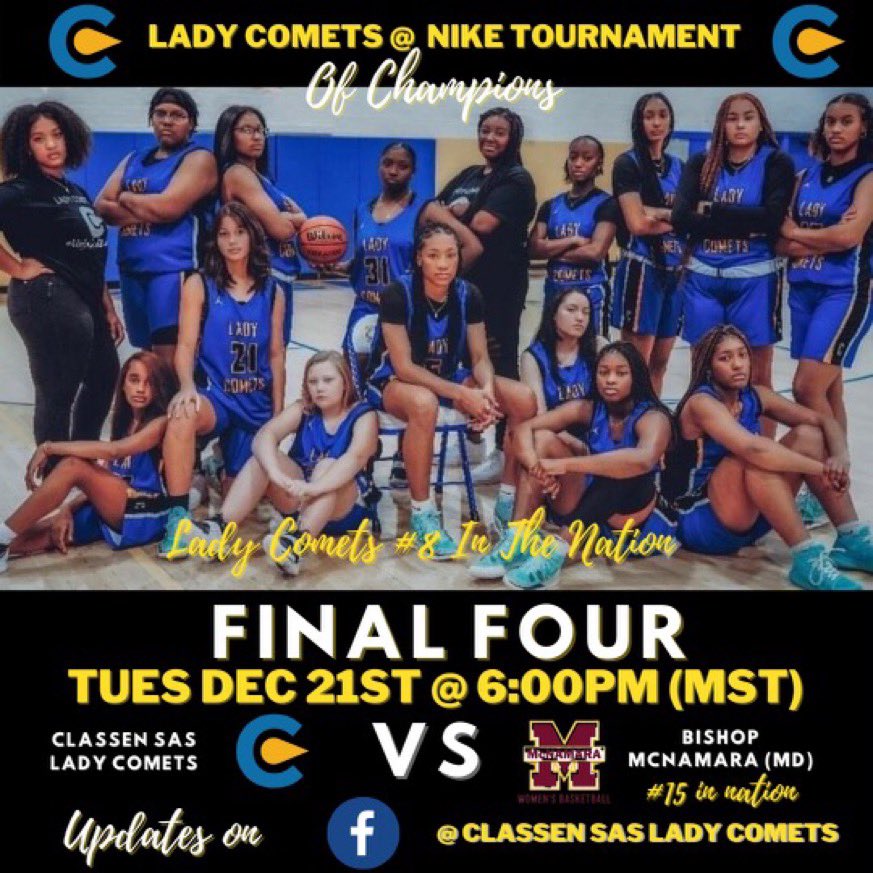 Classen SAS Lady Comets tweet media