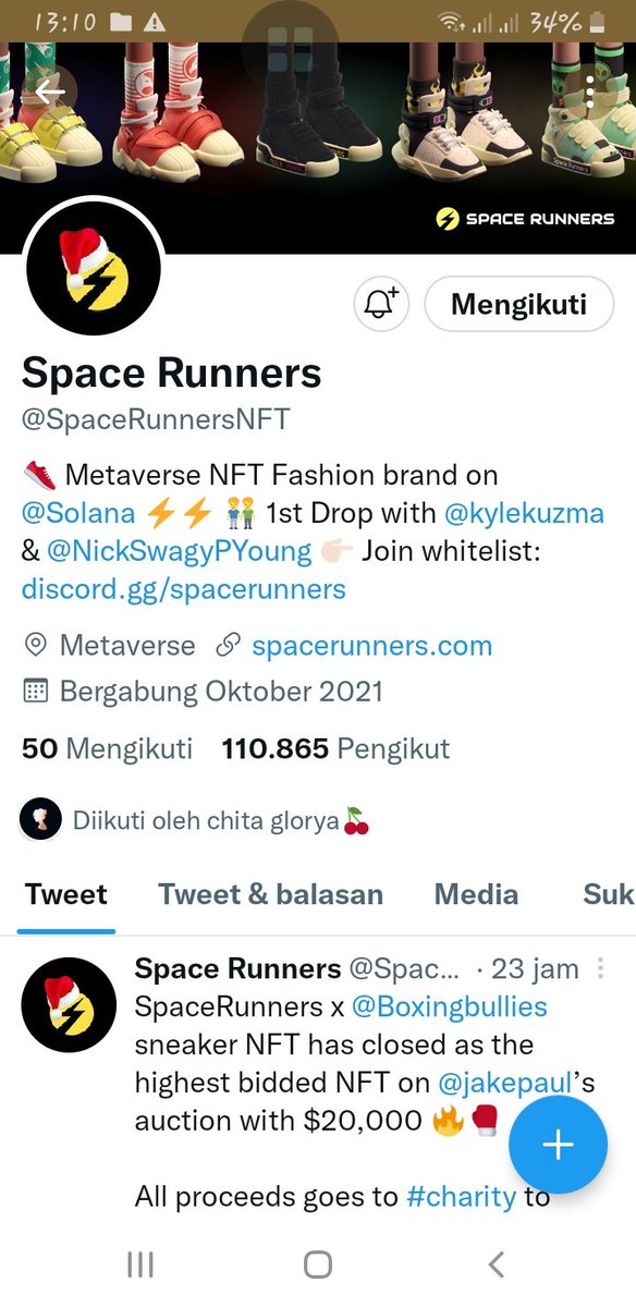 Andrew17082021's tweet photo. @chitaglorya__ @spacerunnersnft Pas banget hujan semoga berkah https://t.co/LwgwdiYtmY