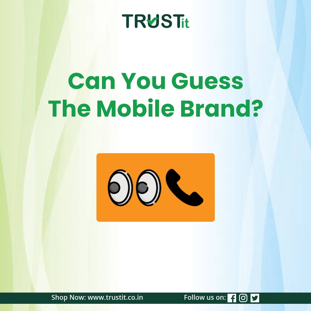 trustitonline's tweet photo. Can You guess which mobile brand this is..? If yes, comment your answer in the comment section.

#quiz #guessthemobilebrand #mobilebrandcontest #mobile #brand #mobilebrand #guessthebrand #phonecover #shopcaseoncover #phonecaseshop #phonecaseonline #rangeofcases #mobilecases https://t.co/ETowQFH05Z