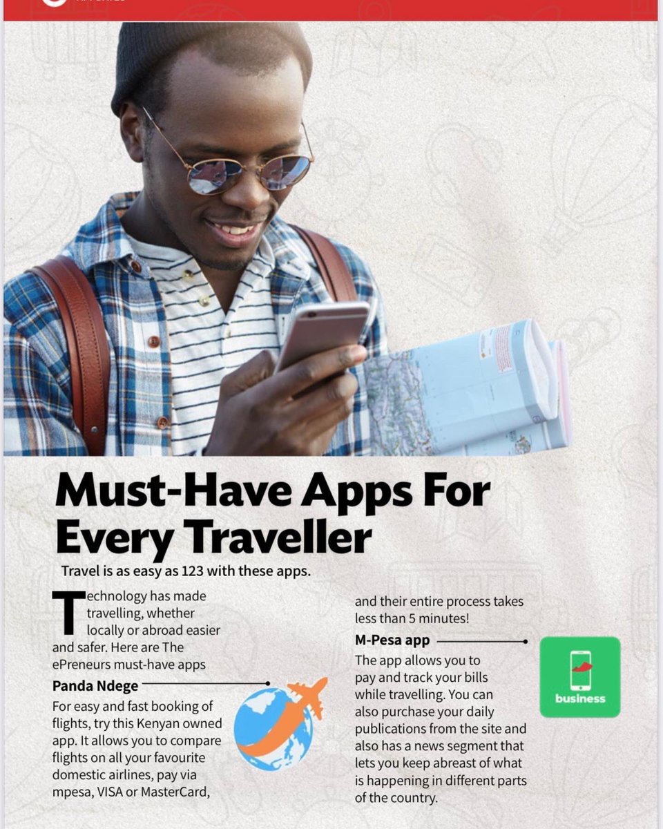 PandaNdege's tweet photo. Panda Ndege has been featured on the @theepreneurke magazine 28th issue. Read more about our plan to ease air travel in Kenya here:

https://t.co/HP9aabnKUk

#tembeakenya #domestictourism🇰🇪 #masaimaranationalpark #mombasa https://t.co/O5M45FrRC9