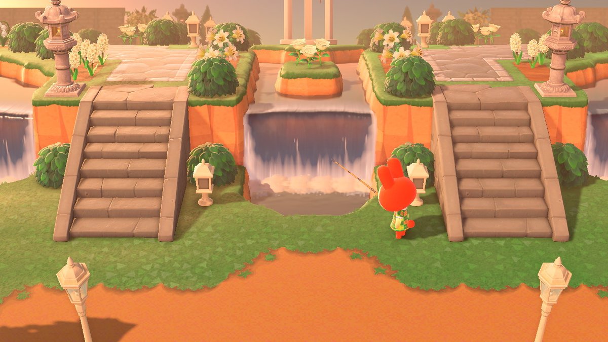 Bunnie_AC's tweet photo. This looks WAY easier in magazines, tee-hee. #AnimalCrossing #ACNH https://t.co/zxcZ35FcL1