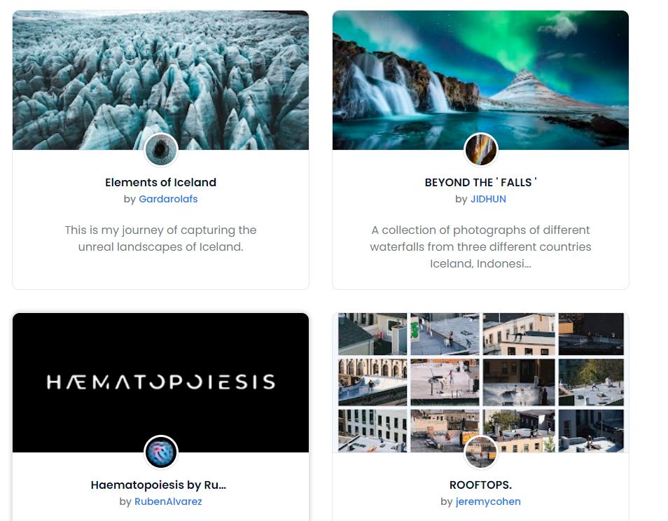 Jidhunmg's tweet photo. So happy to see my collection 'Beyond the falls' featured in the photography category of @opensea 😍😍😍😍
Thank you for introducing the much-waited photography category.
https://t.co/ey8tuuCYYk

#NFTCommunity #nft https://t.co/vl1RM9xXO1