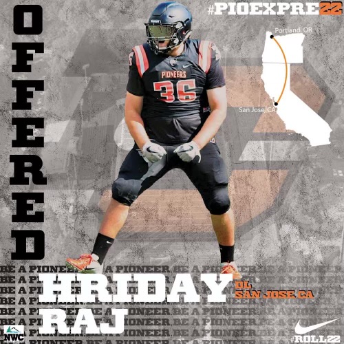 Happy to announce #Offer8 from <a href="/lewisandclark/">Lewis & Clark College</a> .
Thank you <a href="/CoachLocey/">Jay Locey</a>,<a href="/JoeBushman5/">Joe Bushman</a> for hosting an Unofficial Visit <a href="/LCPiosFB/">Lewis & Clark Football</a> @LCPioneers!
<a href="/MarcusLattimore/">Marcus Lattimore</a>  <a href="/RandyH05/">Coach Heath</a> #RollPios #PioExpress
<a href="/BrandonHuffman/">Brandon Huffman</a> <a href="/StripSackLunch/">Matt Solorio</a> <a href="/DarrenSabedra/">Darren Sabedra</a> <a href="/247Sports/">247Sports</a> <a href="/CalHiSports/">Cal-Hi Sports</a> <a href="/westcoastpreps_/">West Coast Preps</a>