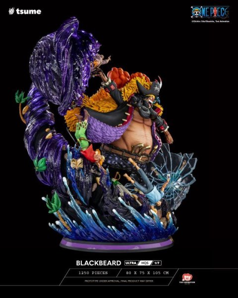 Tsume art ULTRA HQS ワンピース マーシャル·D·ティーチ Blackbeard