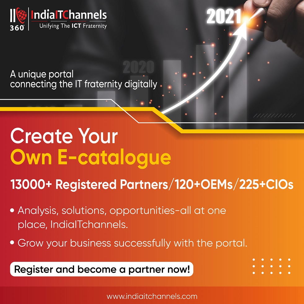 Indiaitchannels's tweet photo. https://t.co/kSyL3w2HYC is a unique portal connecting the entire IT fraternity digitally.
 
13000+ partners already registered.
 
It's time to create your e-catalogue. Let's get it done today. Hurry..!! https://t.co/Jkon3yct2w
