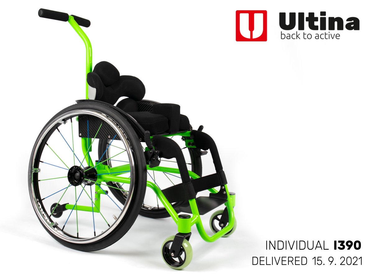Ultina_cz's tweet photo. MEANING
For Zdeněk Rejzek, a great boy who is working hard and daily fights with the SMA, we have build this green formula I390.💚

#Ultina #backtoactive #green #kids #wheelchair #sma https://t.co/QJ8bBlYTQw