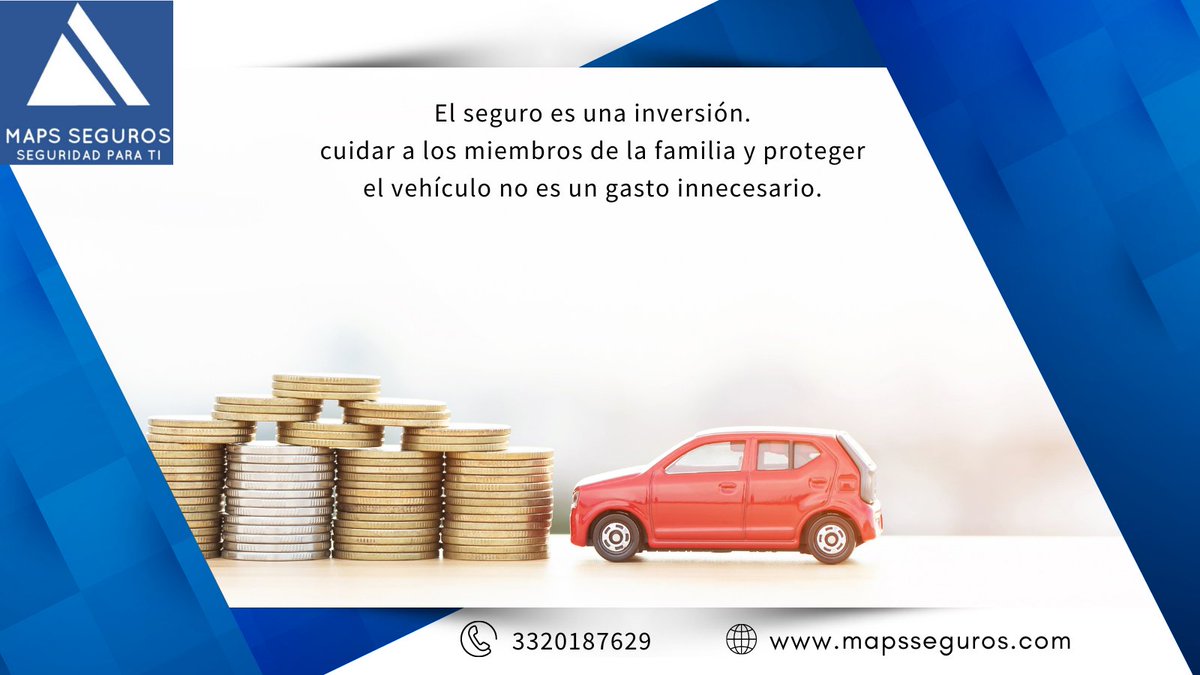 MapsSeguros's tweet photo. Cotiza tu seguro hoy mismo, te asesoramos a que consigas el adecuado a tus necesidades. 

📱Cotiza al 3320187629 y 3320187628
🌐 https://t.co/wppts6b1lx

#seguro #auto #protegete #contrata #mapsseguros #plataformas https://t.co/RCg4MAKjS4