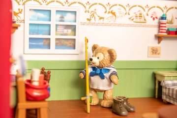 東京ディズニーシー周年記念で ダッフィーのドールハウス 発売決定 おばさんち がドールハウスに Game Watch