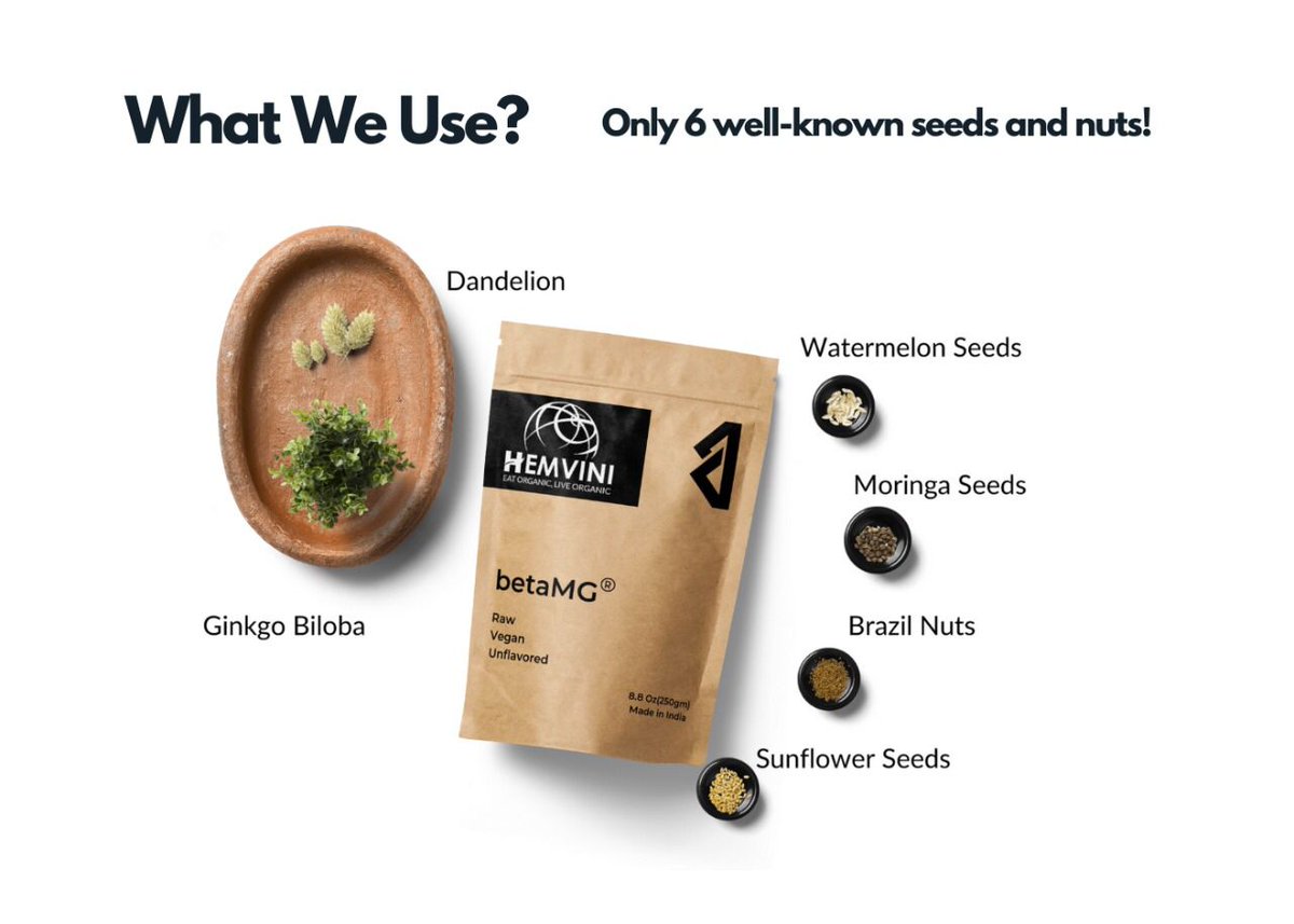 hemvini's tweet photo. Tired of eating healthy meals all day?

Hemvini brings you the easiest solution to start eating healthy. 
A seed premix, developed by combining 6 essential seeds and plants that provide 30% daily requirements of Protein, Vitamin C, Vitamin B complex and Omega 3s,6s. https://t.co/B77tPbS1IA