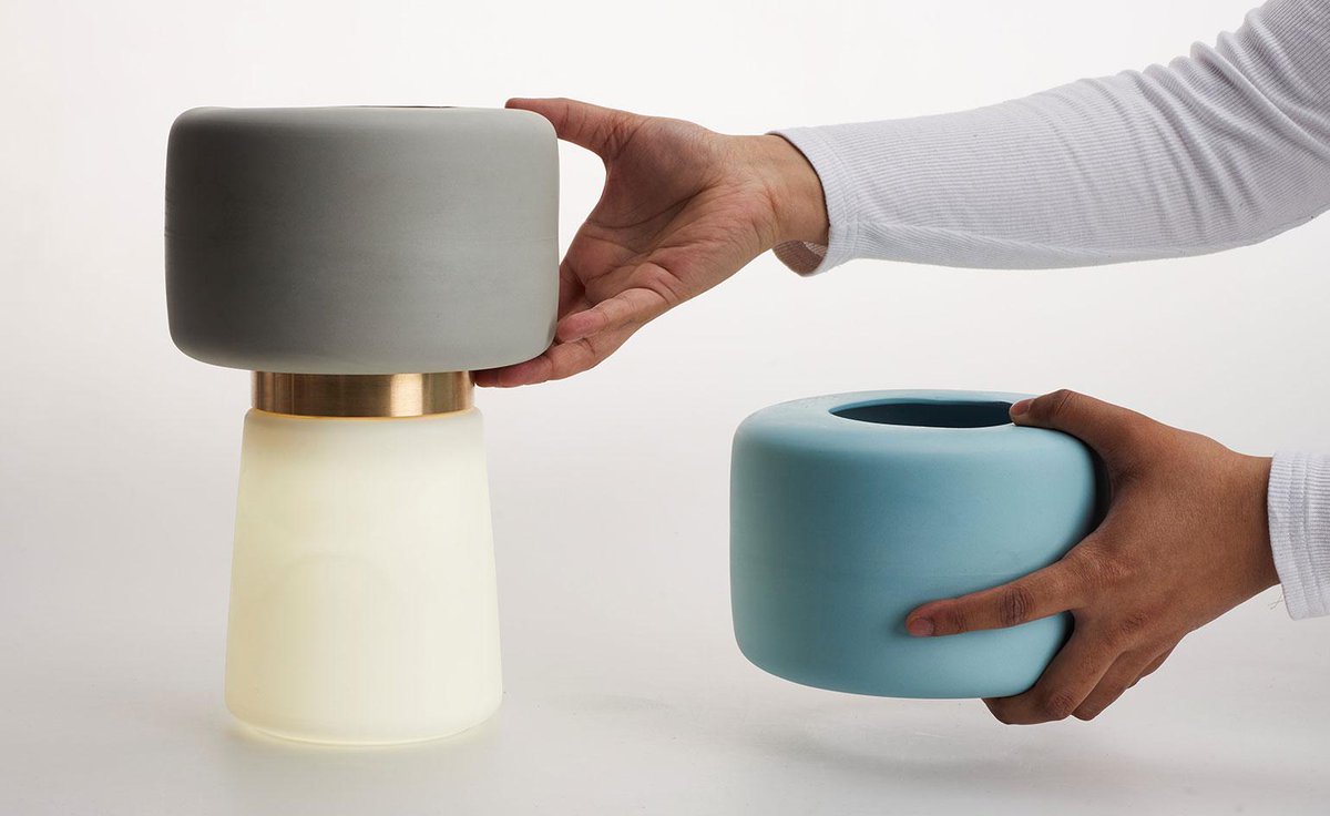 wallpapermag's tweet photo. Soyida Akhtar’s lamps combine craft and a contemporary aesthetic https://t.co/TBvjr2ZhjL https://t.co/TKUg5DMEb0
