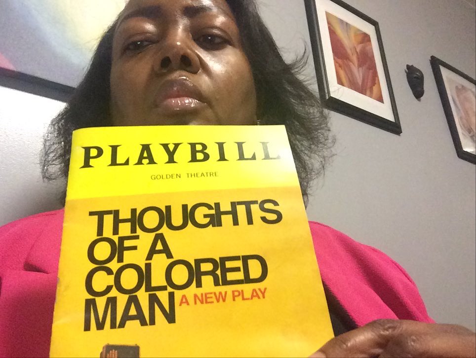 This is a great play I saw last week #thoughtsofacoloredman on my birthday weekend and can I just say how fabulous it was. I have not been able to stop talking about it with my friends and coworkers. It’s a must see. The writing and directing are superb✍🏽👍🏾🙏🏾👏🏾💪🏽🥳🆗🆒🎟🎭