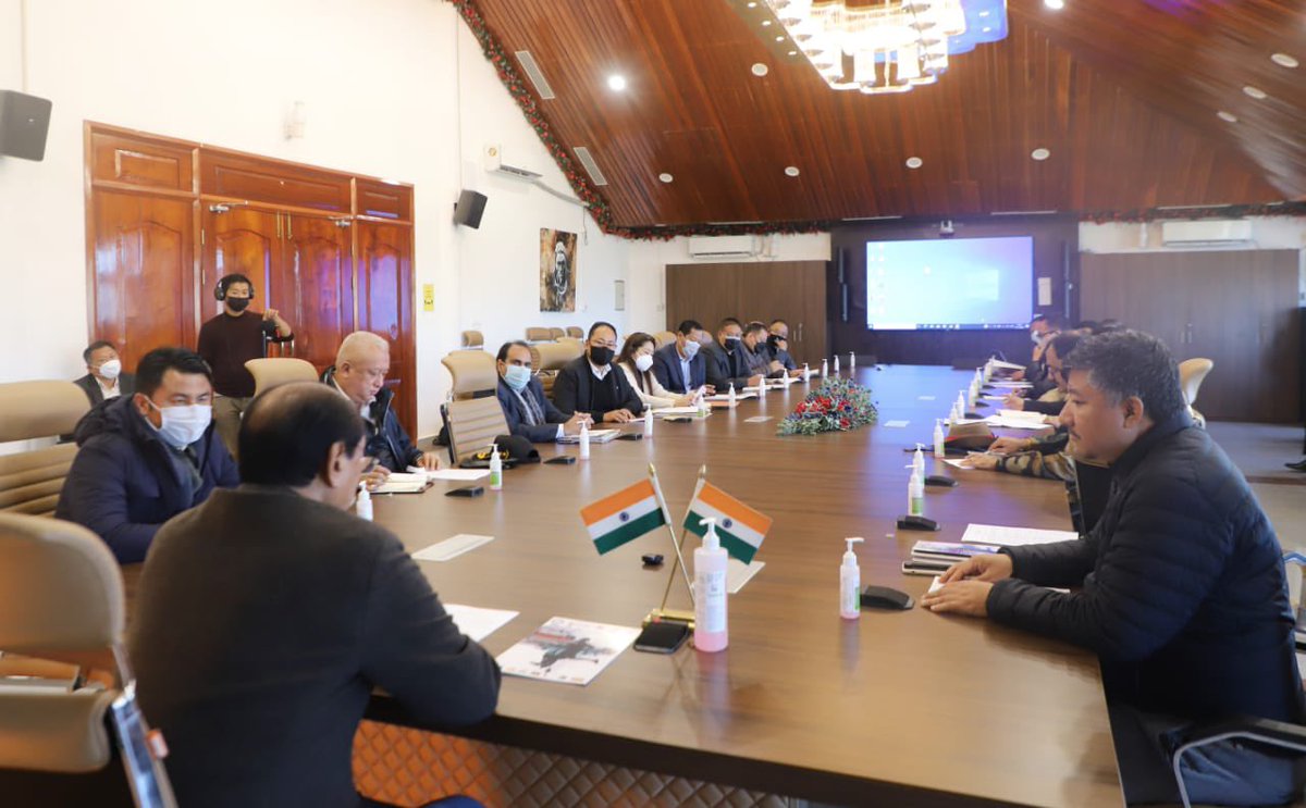 ThankYou Hon’ble <a href="/CmoNagaland/">CMO Nagaland</a> Shri <a href="/Neiphiu_Rio/">Neiphiu Rio</a> for chairing the meeting of OrganisingCommitte of SouthAsianCrossCountryChampionships to he held in Kohima. Was pleased to give a presentation &amp; highlight the role of Athletics.
<a href="/afiindia/">Athletics Federation of India</a> <a href="/WorldAthletics/">World Athletics</a> <a href="/Adille1/">Dr. Adille. J. Sumariwalla. OLY</a> <a href="/anjubobbygeorg1/">Anju Bobby George</a>