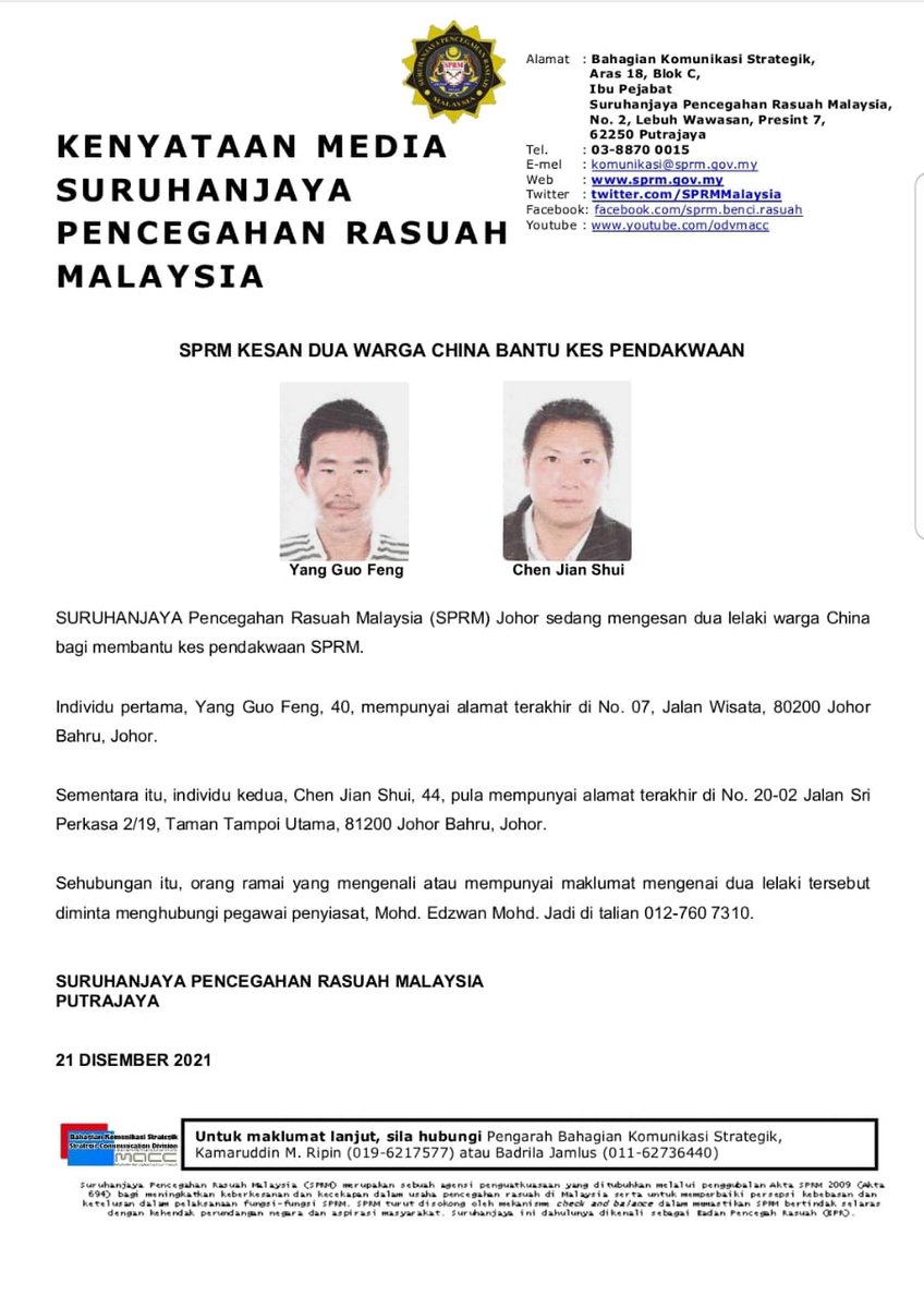 SPRM (@SPRMMalaysia) / Twitter