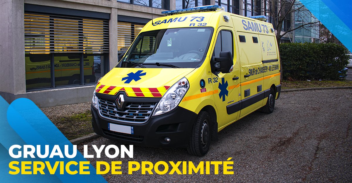 Merci à Gifa by Gruau et au SAMU 73 d'avoir fait confiance au service de proximité Gruau Lyon pour le changement de rampes et l'installation de la signalisation sonore sur deux de leurs véhicules. 
____
#GruauServices#SAMU#GruauLyon#Gifa