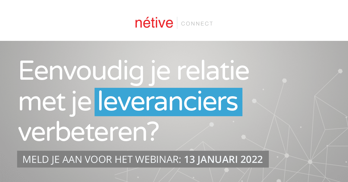 Hallo beste klant of partner van Nétive VMS,

We hebben een manier ontwikkeld om de administratieve #last voor je #leveranciers van personeel drastisch te verminderen. Het heet 'Nétive Connect' 🔌 ! 

sowo.kr/sNR6Sz9F

#netiveconnect