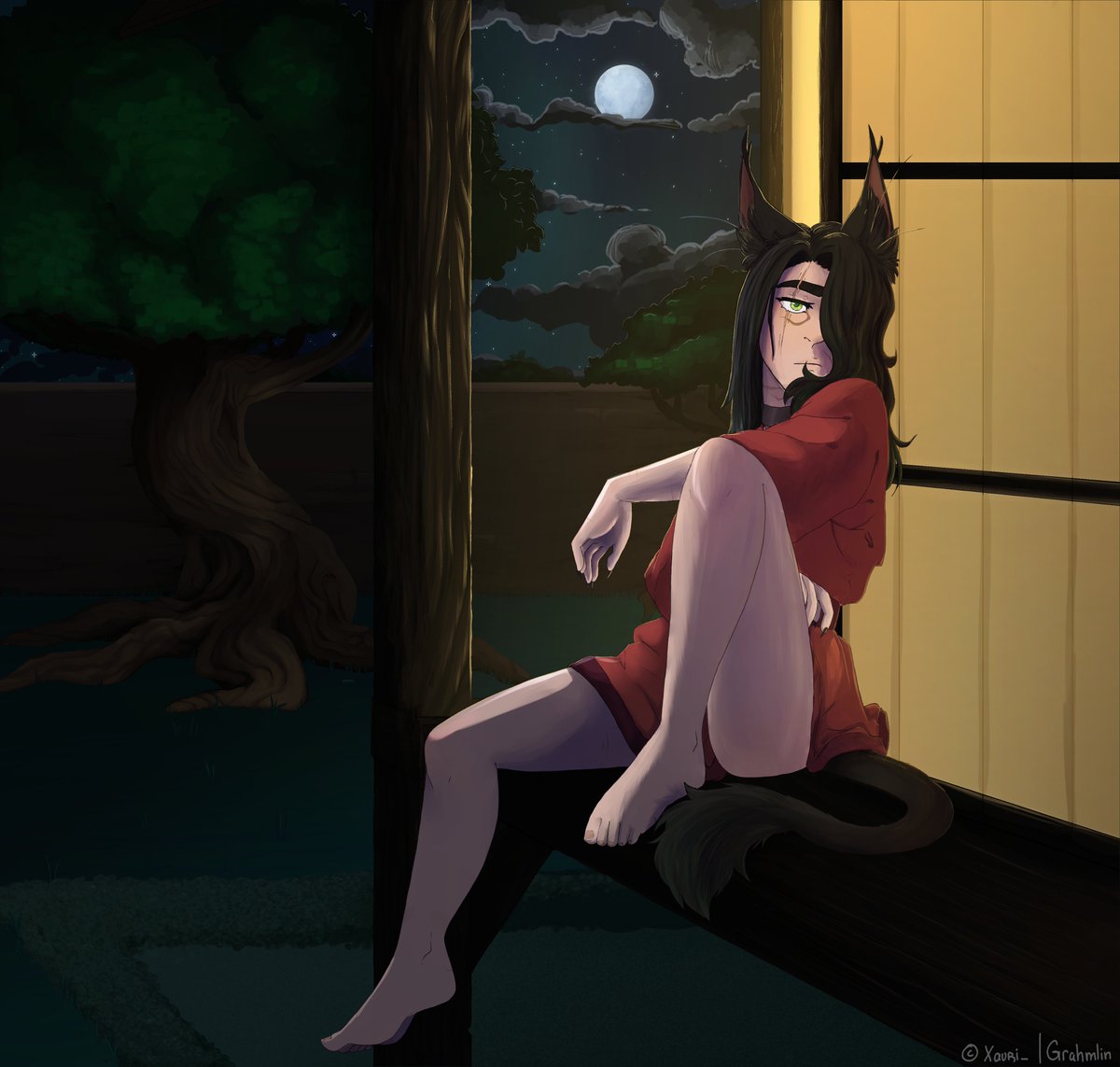 _Xauri's tweet photo. Finished this a few weeks ago! haven't drawn a background in a while ; y; https://t.co/YjFnS0xuCv