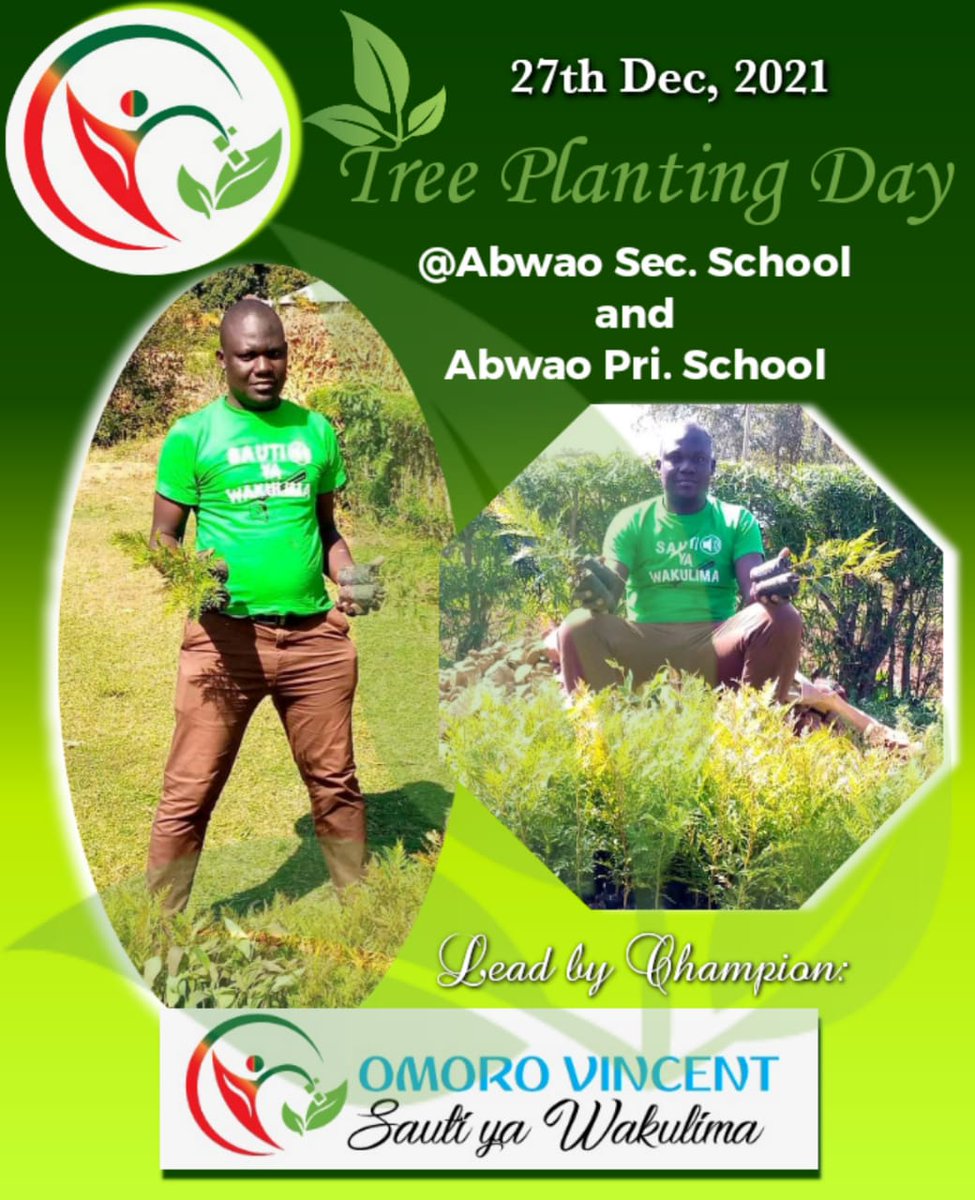 Environmental Conservation is a collective role,it's always good to leave it conducive and habitable for the future generations.Thanks to <a href="/odhiambocharley/">Charles  Odhiambo</a> <a href="/JBonyo/">Joseph Bonyo</a> <a href="/victorjuma1/">#Jambetre</a> <a href="/jageyo/">Joe Ageyo</a> <a href="/AllanObiero/">Allan Obiero</a> and <a href="/ken_muga/">Kenn Muga</a> for the work you've been doing,I welcome you all in Nyakach.
