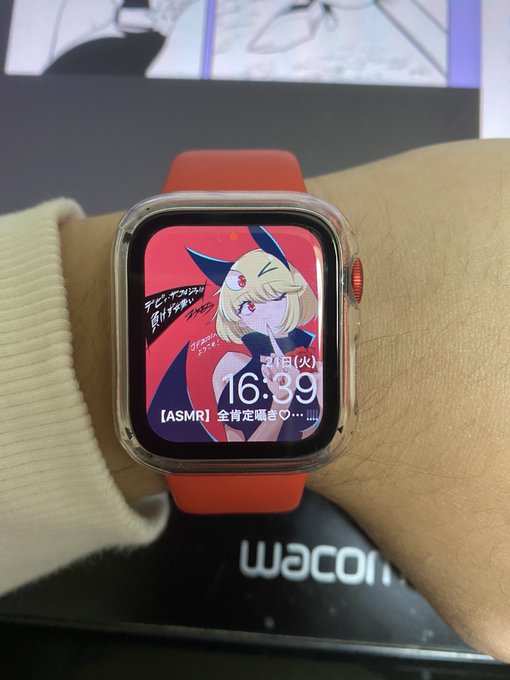 この前のジャンフェスのデビィちゃん色紙がApple Watchの文字盤にピッタリなのではめてみた
ちなみにスマホのロック画面もデビィちゃん
可愛いなこの悪魔 