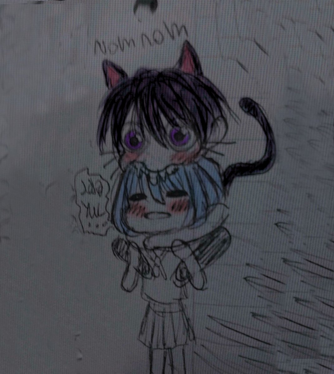 NaomeBl's tweet photo. #ChaeYul #SecretAlliance  #edit #traditionalart #tradigital #ibisPaintX #yandere #aesthetic #tumblr #Grunge #evil #psycho #cute #EunSian #blood #fanart https://t.co/GmtxV4jLr6