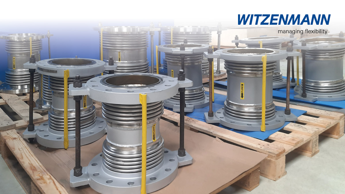 Universal expansion joints DN 200 – DN 600
The recent delivery of a package of expansion joints for a petrochemical project in South East Asia is a historic milestone for Witzenmann India.

More about our expansion joints
bit.ly/2QBzPEd