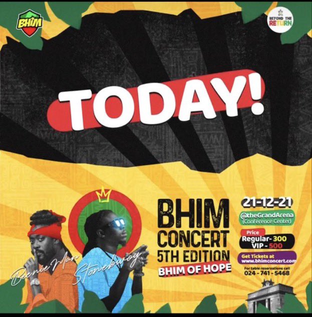 Today!!!!!  #BhimConcert21 🚀🚀