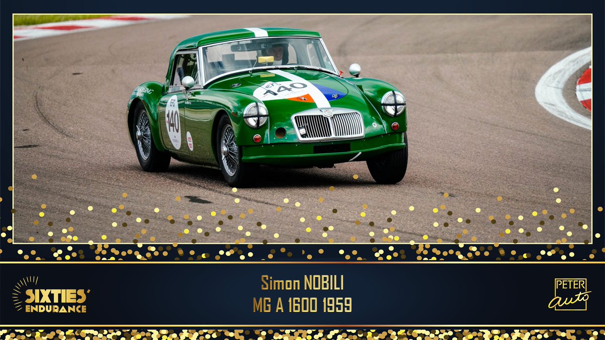 SIXTIES' ENDURANCE PRE-63 GT + PERFORMANCE INDEX ⭐
Simon NOBILI 🥇
MG A 1600 de 1959 🏎

👉 bit.ly/3kRTCv4

#peterauto #seriesbypeterauto #sixtiesendurance