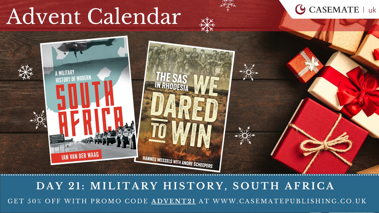 Casemate Uk On Twitter: Day 21 Of Our Advent Calendar Takes Us To South  Africa! Use Code Advent21 To Get 50% Off Ian Van Der Waag's Military  History Of Modern Sa, And
