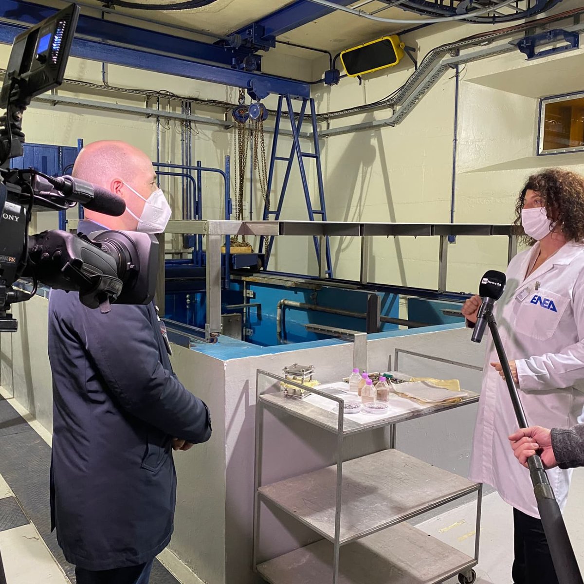 Avete mai visto l'interno di un reattore nucleare di ricerca? Ve lo mostreremo alle 14.45 e alle 20.45 su RaiNews24 in #FUTURO24. Vi porteremo all'<a href="/ENEAOfficial/">ENEA</a> per parlare di nuove tecnologie per il settore spaziale. Vi aspettiamo!
