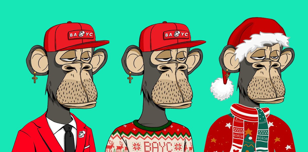 YamsterBTC's tweet photo. 🧑‍🎄It’s beginning to look a lot like Christmas🎄
@BoredApeYC🎉🎶
Which is the best Xmas #NewProfilePic❓
Left👇   Middle👇    Right👇 https://t.co/7rnJ0OIUlG