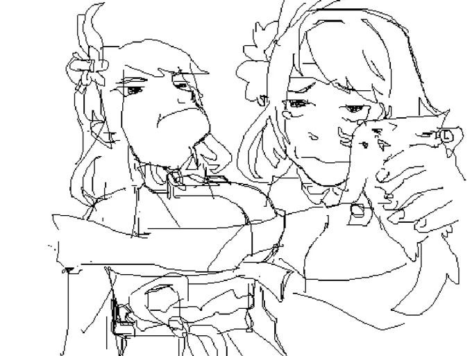 genshin mouse doodles 