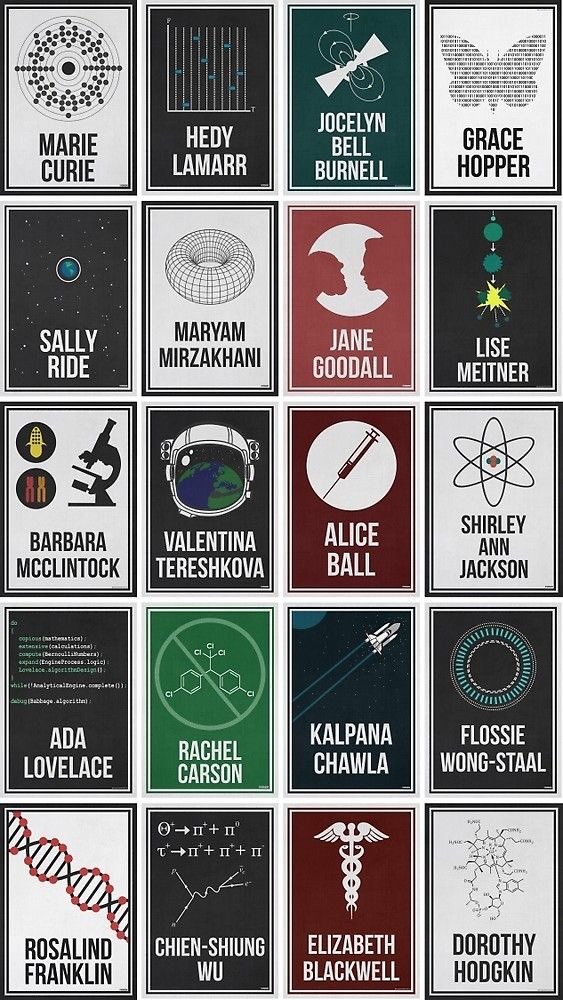 Científicas en la historia que cambiaron al mundo.
🔬🧬🧫🚀🩺☢️⚛️