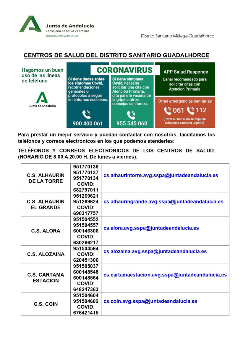 Atención Primaria Málaga tweet media