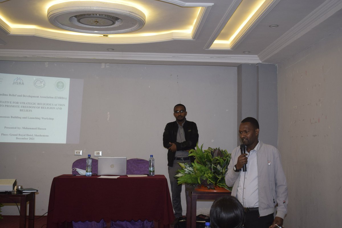 EMRDA6's tweet photo. Ethiopian Muslims Relief and Development Association Conduct Joint Initiative for Strategic Religious Action (JISRA) to promote Freedom of Religion And Beliefs Project Launching Workshop
Shashemene https://t.co/U3oSLBl53A